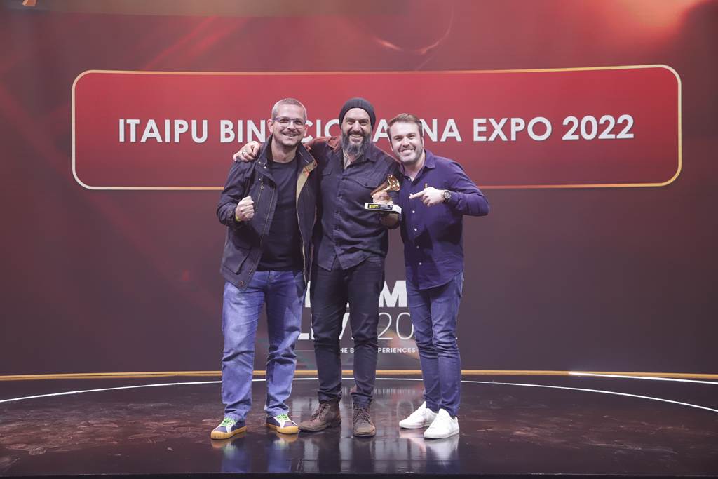 Itaipu Binacional na Expo 2022 vence como “Evento do Ano” no Prêmio Live 2022