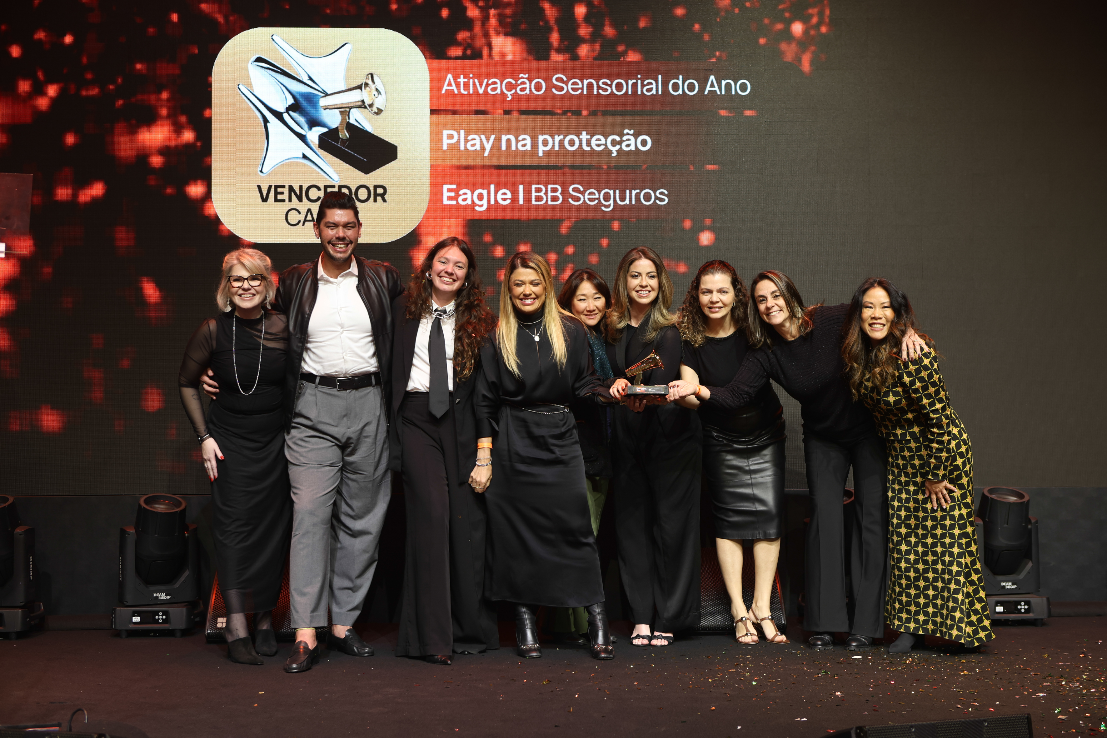 Eagle Agência conquista três Megafones de Ouro no Prêmio Live 2025