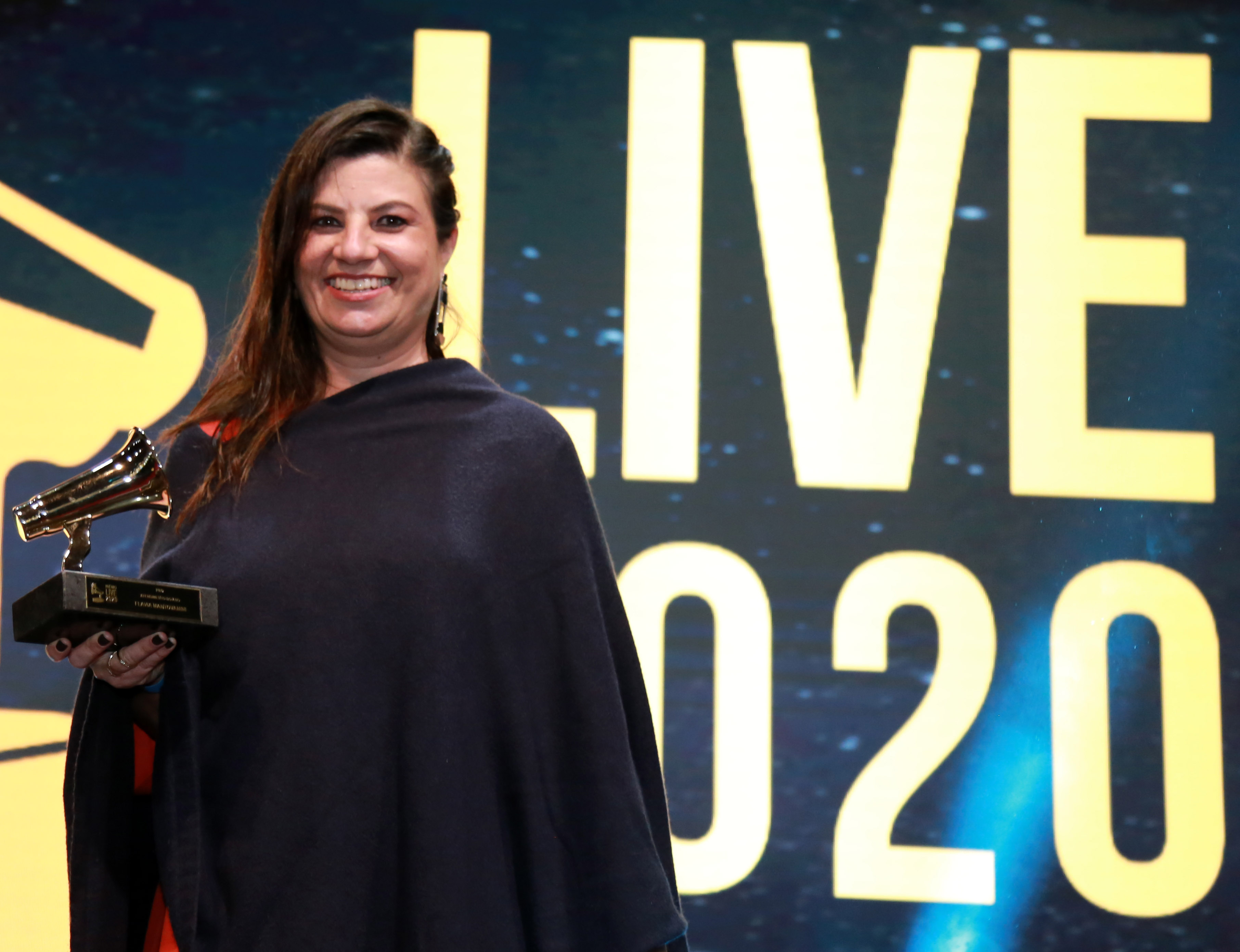 Flávia Mantovanini é a vencedora na categoria ‘Atendimento do Ano’ no Prêmio Live 2020
