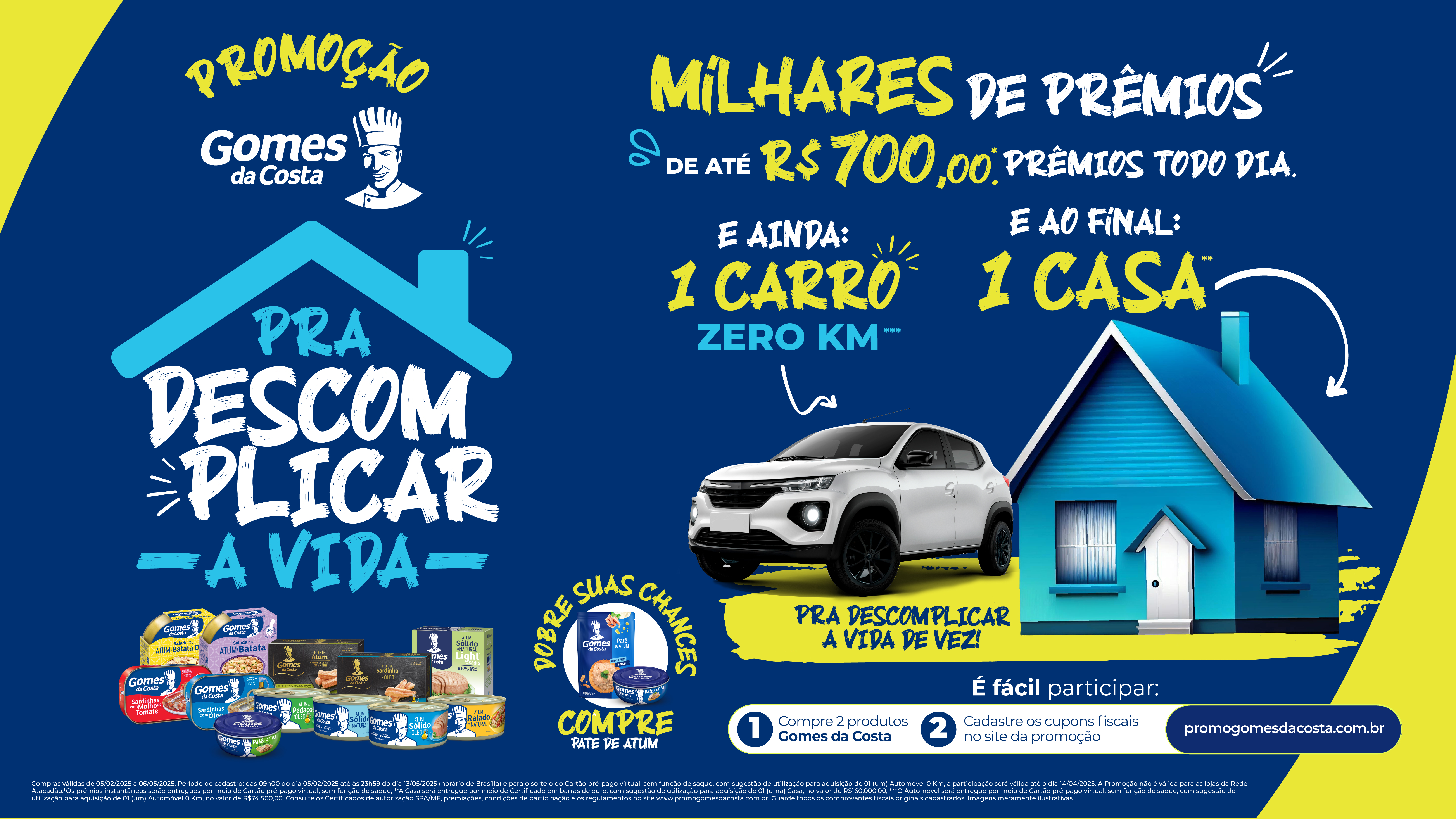 Promoção Gomes da Costa — Pra Descomplicar a Vida