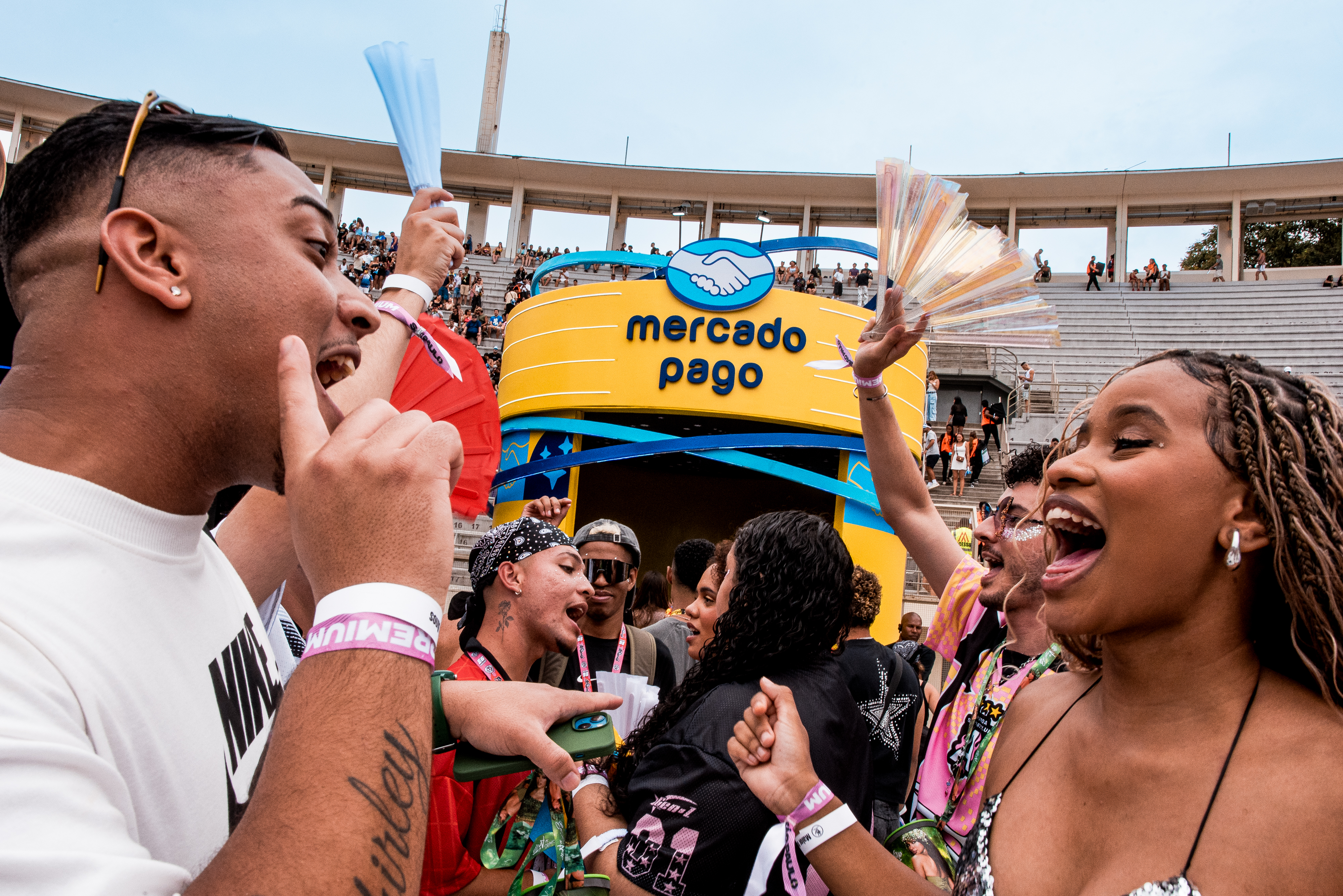 Mercado Pago no Ensaio de Anita