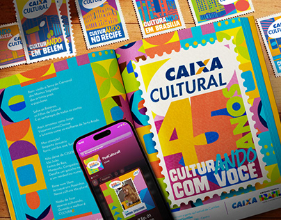 Caixa Cultural: 45 anos culturando no  Brasil