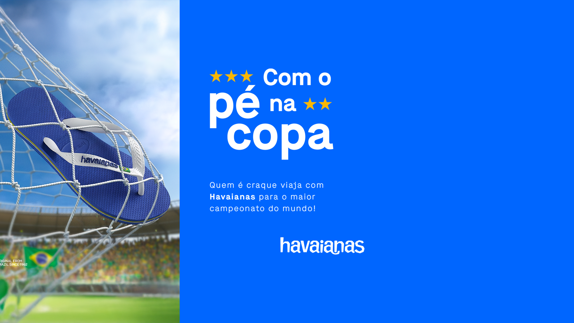 Havaianas - Pé na copa
